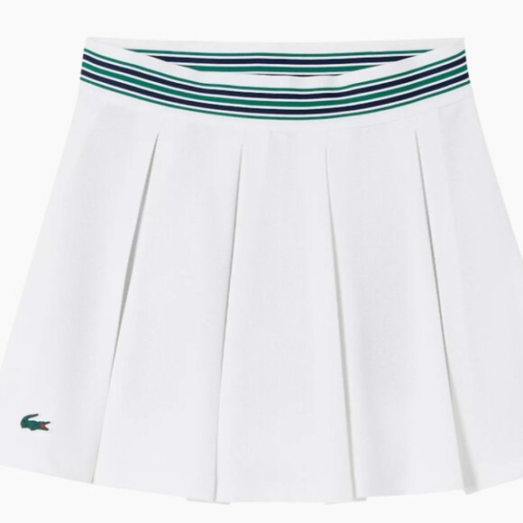 Lacoste x Bandier White Tennis Golf Skirt - Picture 1 of 1